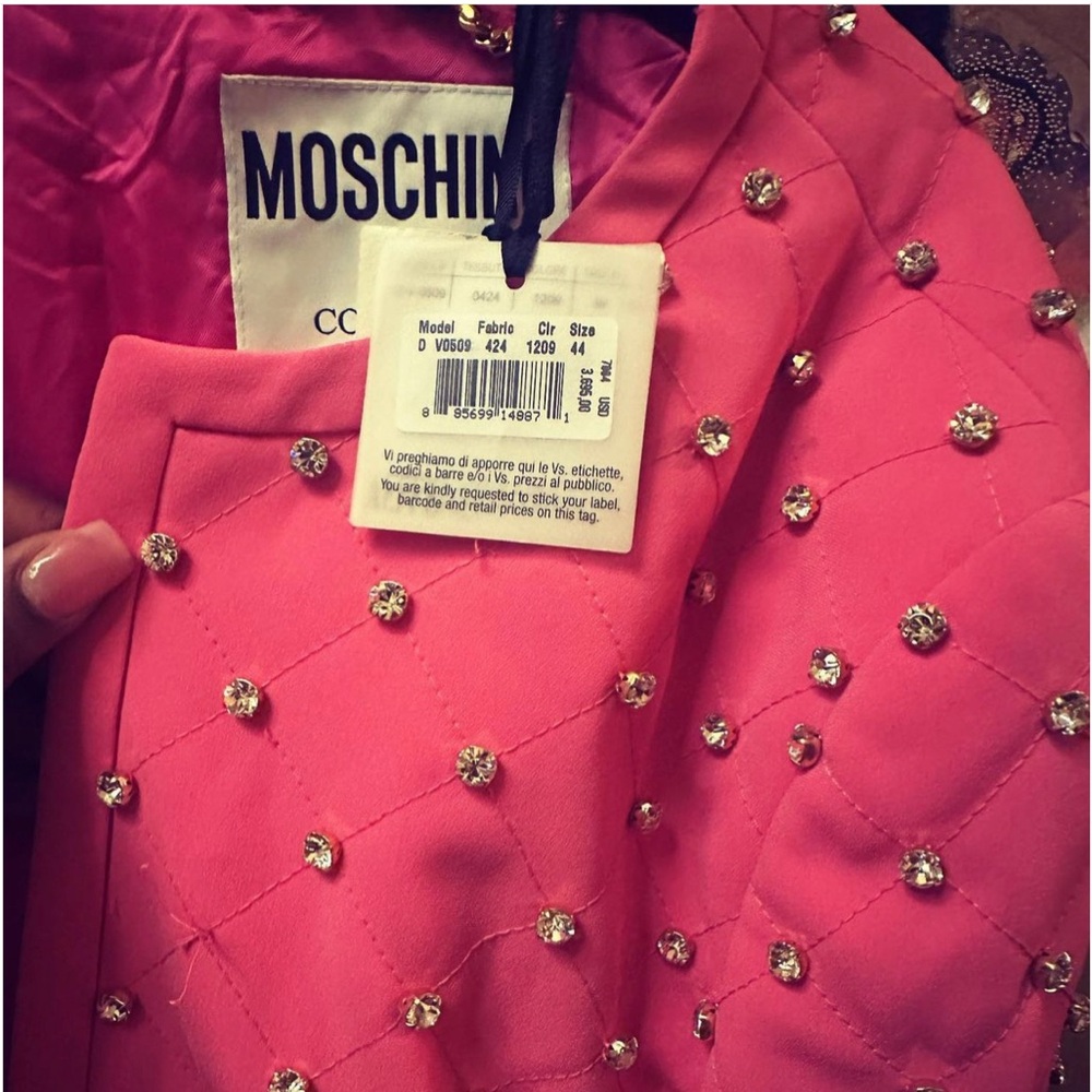Brand new Runway barbie Moschino  jacket